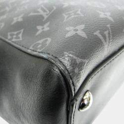 Pre Owned Louis Vuitton Black Monogram Eclipse Grand Sac Handbag