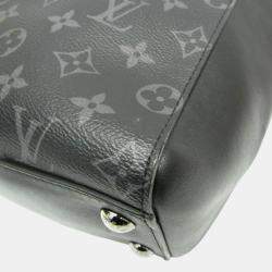 Pre Owned Louis Vuitton Black Monogram Eclipse Grand Sac Handbag