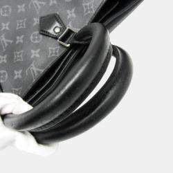 Pre Owned Louis Vuitton Black Monogram Eclipse Grand Sac Handbag
