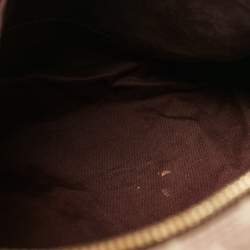 Pre Owned Louis Vuitton Sepia Monogram Mini Lin Canvas Speedy 30 Bag