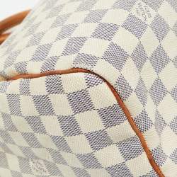 Pre Owned Louis Vuitton Damier Azur Canvas Speedy 30 Bag