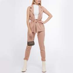 Pre Owned Louis Vuitton Damier Ebene Canvas Mini Pochette Accessoires