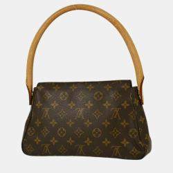 Pre Owned Louis Vuitton Monogram Mini Looping Handbag