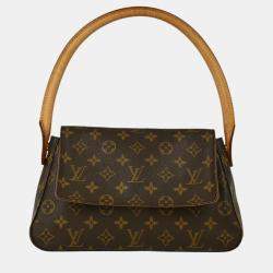 Pre Owned Louis Vuitton Monogram Mini Looping Handbag