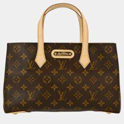 Pre Owned Louis Vuitton Monogram Wilshire PM Tote Bag