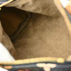 مملوكة مسبقًا Louis Vuitton Black Multicolor Mini Speedy Handbag