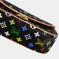 Louis Vuitton Black Multicolor Sologne Shoulder Bag