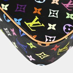 Louis Vuitton Black Multicolor Sologne Shoulder Bag