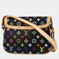 Louis Vuitton Black Multicolor Sologne Shoulder Bag