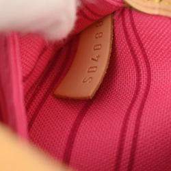 Louis Vuitton Monogram Rose Neverfull MM Shoulder Tote Bag