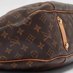 Pre Owned Louis Vuitton Monogram Canvas Galliera PM Bag