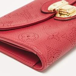 Louis Vuitton Fuchsia Monogram Mahina Leather Amelia Wallet