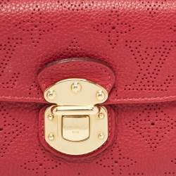 Louis Vuitton Fuchsia Monogram Mahina Leather Amelia Wallet