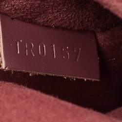 Pre Owned Louis Vuitton Amarante Monogram Vernis Melrose Bag