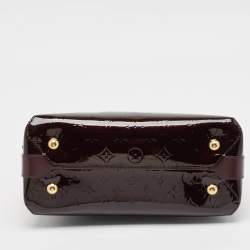 Pre Owned Louis Vuitton Amarante Monogram Vernis Melrose Bag