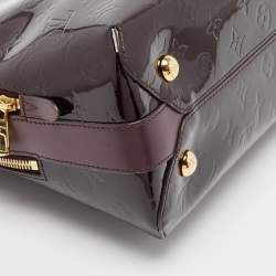 Pre Owned Louis Vuitton Amarante Monogram Vernis Melrose Bag