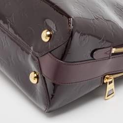 Pre Owned Louis Vuitton Amarante Monogram Vernis Melrose Bag