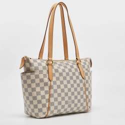Pre Owned Louis Vuitton Damier Azur Canvas Totally PM Bag