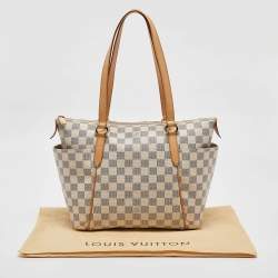 Pre Owned Louis Vuitton Damier Azur Canvas Totally PM Bag