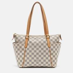 Pre Owned Louis Vuitton Damier Azur Canvas Totally PM Bag