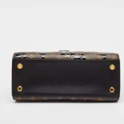 Louis Vuitton Black Monogram Canvas and Leather Blossom City Steamer MM Bag