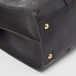 Pre Owned Louis Vuitton Black Monogram Cuir Plume Very Tote GM Bag