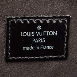 Pre Owned حقيبة لوي فيتون بونت نيوف جلد الكتريك إيبي أسود GM