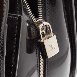 Pre Owned حقيبة لوي فيتون بونت نيوف جلد الكتريك إيبي أسود GM