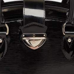 Pre Owned حقيبة لوي فيتون بونت نيوف جلد الكتريك إيبي أسود GM