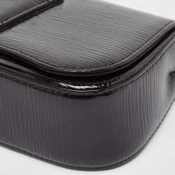 Pre Owned Louis Vuitton Black Electric Epi Leather Sobe Clutch