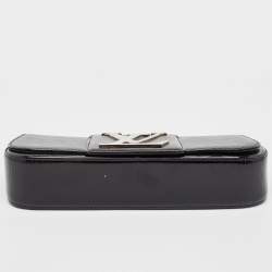 Pre Owned Louis Vuitton Black Electric Epi Leather Sobe Clutch