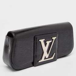 Pre Owned Louis Vuitton Black Electric Epi Leather Sobe Clutch