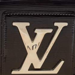 Pre Owned Louis Vuitton Black Electric Epi Leather Sobe Clutch