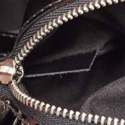 Pre Owned Louis Vuitton Black Electric Epi Leather Sobe Clutch