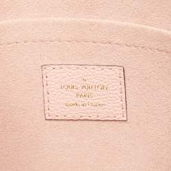 Pre Owned Louis Vuitton Rose Poudre Monogram Canvas Daily Pouch