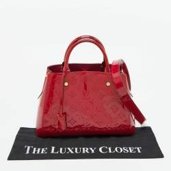 Louis Vuitton Indian Rose Monogram Vernis Montaigne BB Bag