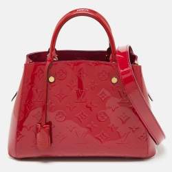 Louis Vuitton Indian Rose Monogram Vernis Montaigne BB Bag