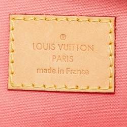 Louis Vuitton Rose Litchi Monogram Vernis Alma BB Bag