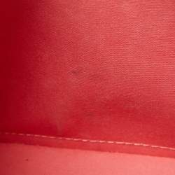 Louis Vuitton Rose Litchi Monogram Vernis Alma BB Bag