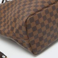 Louis Vuitton Damier Ebene Canvas Neverfull MM Bag