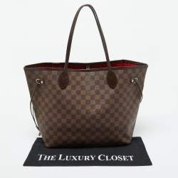Louis Vuitton Damier Ebene Canvas Neverfull MM Bag