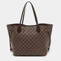 Louis Vuitton Damier Ebene Canvas Neverfull MM Bag