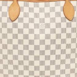Louis Vuitton Damier Azur Neverfull MM Bag