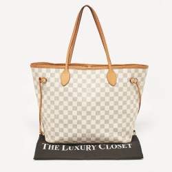 Louis Vuitton Damier Azur Neverfull MM Bag