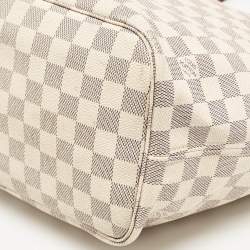 Louis Vuitton Damier Azur Neverfull MM Bag