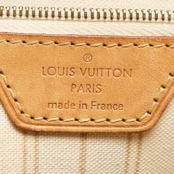 Louis Vuitton Damier Azur Neverfull MM Bag