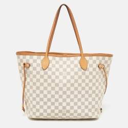 Louis Vuitton Damier Azur Neverfull MM Bag