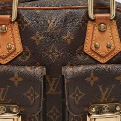مملوكة مسبقًا Louis Vuitton Monogram Canvas and Leather Manhattan PM Bag