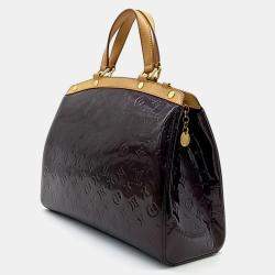 Pre Owned Louis Vuitton Vernis Brea GM Bag