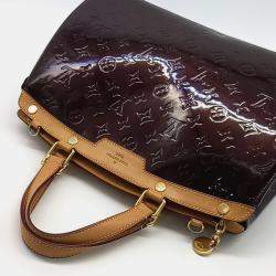 Pre Owned Louis Vuitton Vernis Brea GM Bag